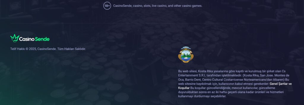 casinosende güvenilir mi